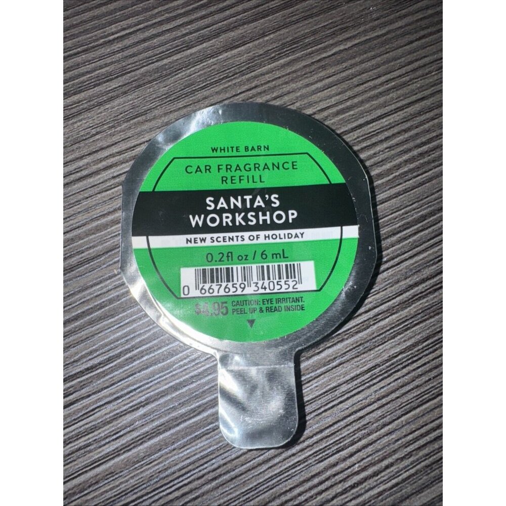 *NEW* SANTA'S WORKSHOP ~ VENT / VISOR CLIP REFILL  ~ Bath & Body Works